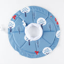 2 Pcs Size L Blue Comfortable Pet Recovery Collar | Waterproof Anti-Lick Collar for Cats & Dogs