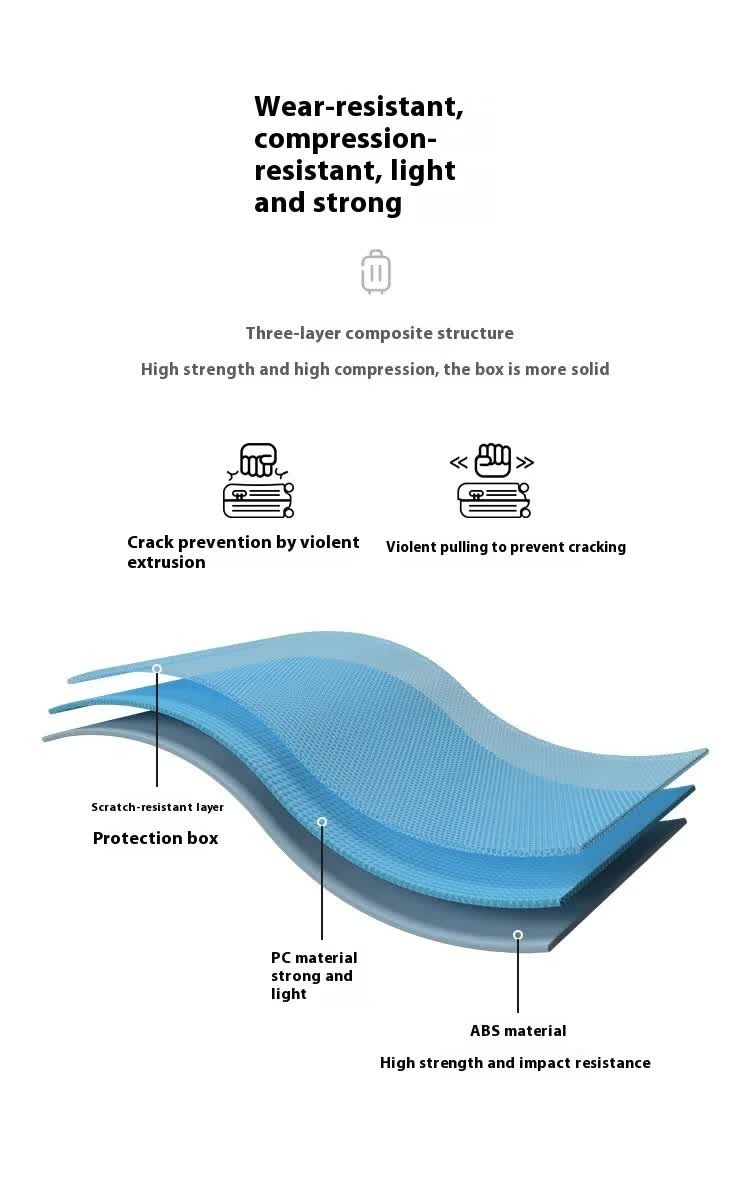 Beige Compact 18-Inch Carry-On Suitcase | Lightweight ABS Hardside Spinner Luggage