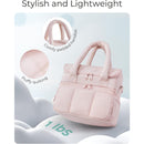 Black Chic Double Deck Insulated Lunch Bag - Leakproof Cooler Tote for Women