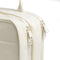 Size L Beige Quilted Hanging Toiletry Bag with Jewelry Organizer - Travel Cosmetic Case(31*12*23)