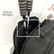 Orange And Black Stylish Sports Backpack with Contrast Pockets - Unisex Gym Bag for Badminton & Tennis