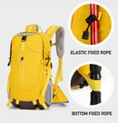 Green Lightweight 30L Hiking Backpack - Water-Resistant Outdoor Daypack for Trekking & Travel