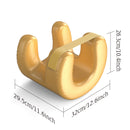 Black Beauty Sleep Pillow - Contoured Memory Foam Pillow for Face & Neck Support