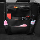 1 Pcs Black Premium Car Back Seat & Trunk Organizer - Multi-Pocket Hanging Storage Bag