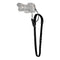 Black Adjustable Genuine Leather Camera Strap - Crossbody Shoulder Sling for DSLR/SLR(The camera is a prop and is not included)