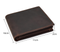 Light Brown Vrtical Stroke Men's Vintage Wallet Multi-Card Slots Large Capacity Coin Purse Casual Clutch Bag for Everyday Use