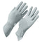 Grey Women's UV-Protective Ice Silk Gloves - Breathable Non-Slip Fingerless Summer Sports Gloves