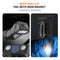 COB+LED Work Light with Digital Display - 180 Degree Rotatable Magnetic Emergency Flashlight with Warning Modes