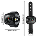 XPG Wrist Light for Outdoor Camping - Rechargeable LED Running Light with Compass and Watch for Survival and Adventure