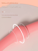 2PCS Pink 15 Pounds Back Stretching Resistance Band - 20x15x5cm Shoulder & Back Trainer with 8-Shaped Pull Rope for Home Workout