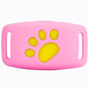 Pink Real-Time Pet GPS Tracker Locator - Magnetic Charging, Multi-Mode Positioning for Dogs & Cats