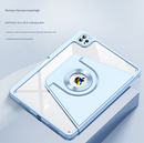 Black 360 Rotating Protective Case for iPad Air 5/4 & Pro 11 (2018-2022) with Pencil Holder