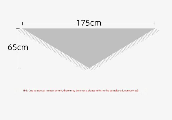 Black Elegant Knit Scarf Shawl with Tassels - Versatile Warm Wrap (65cm x 175cm)