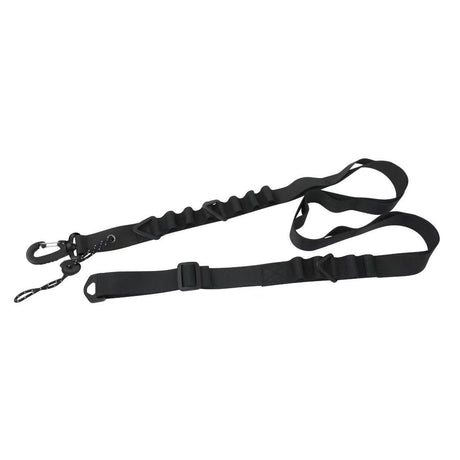 Black 4 PCS Heavy-Duty Outdoor Utility Strap - Multi-Purpose Camping Gear & Bottle Hanging Lanyard