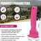2PCS Pink Durable ABS Bicycle Tire Lever - Easy Tyre Removal & Repair Tool