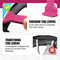 2PCS Pink Durable ABS Bicycle Tire Lever - Easy Tyre Removal & Repair Tool