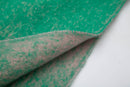 Orange Plush Gradient Winter Scarf Shawl - Thick Textured Circle Yarn with Chunky Tassels - 185cm x 40cm
