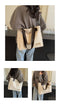 Stylish white canvas tote bag with detachable shoulder strap