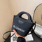 Small and lightweight black BLONMAY bucket bag, perfect for everyday use