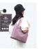 Modern Light purple Shoulder Bag with Multiple Pockets - Perfect for Work