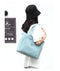 Modern Aqua blue Shoulder Bag with Multiple Pockets - Perfect for Work