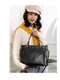 Versatile BLACK Tote with Detachable Strap - Ideal for Travel