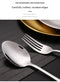 6-Piece Portable Stainless Steel Cutlery Set with Plate and Bag - Gold, Great for Camping and Travel (Chopsticks)