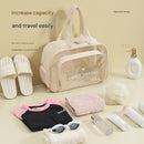 Waterproof beach bag with wet and dry separation, gym and swim storage bag, toiletries and cosmetic bag for swimsuits and goggles (green has shoe compartment)