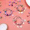 Unicorn DIY Beaded Bracelet Kit for Kids - Pink Crystal Beads and Charms Jewelry Set with Gift Box