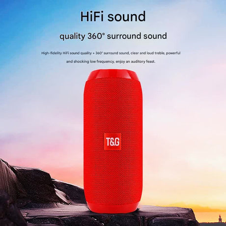 Green (triangle blue) Portable Bluetooth Speaker - HiFi 360 Degree Audio Wireless Mini Speaker, Support Hands-free Calling