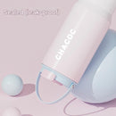 304 Stainless Steel Insulated Tumbler,Large Capacity with Handle and Cute Cloud Accessory(Purple)