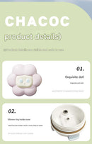 304 Stainless Steel Insulated Tumbler,Large Capacity with Handle and Cute Cloud Accessory(Blue)