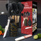 Bamboo Leaf Green 12-Piece Silicone Cooking Utensil Set - Non-Stick Food-Grade Kitchen Tools with Holder