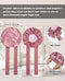 Luxury Double-Sided Satin Bonnet with Elastic Band(Leather red + pink lining)