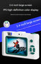 Compact 4K Digital Camera - 50MP, 16x Zoom, 2.4-inch IPS Screen, WiFi & Fill Light - Retro CCD Style(White)