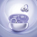 Stylish TWS Wireless Earbuds with Real-Time AI Translation - Immersive Sound & Touch Control(purple)