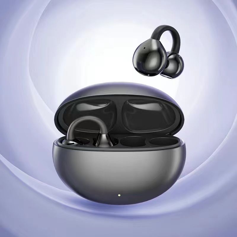 Stylish TWS Wireless Earbuds with Real-Time AI Translation - Immersive Sound & Touch Control(Gray)