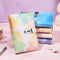 A5 Tie-Dye Journal with Combination Lock - 240 Pages, Soft Touch Cover Diary(Pink Green)