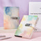A5 Tie-Dye Journal with Combination Lock - 240 Pages, Soft Touch Cover Diary(Blue)