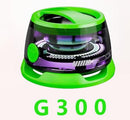 G300 Magnetic Suction Bluetooth Speaker - RGB Lights, 40mm Driver, 6H Playtime(Green)