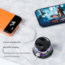 G300 Magnetic Suction Bluetooth Speaker - RGB Lights, 40mm Driver, 6H Playtime(Green)