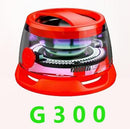 G300 Magnetic Suction Bluetooth Speaker - RGB Lights, 40mm Driver, 6H Playtime(Red)