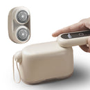 Compact Electric Lint Remover with LED Display & Dual Head - USB Rechargeable(Dark green)