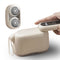 Compact Electric Lint Remover with LED Display & Dual Head - USB Rechargeable(Dark green)