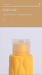 Brown suit Silicone Travel Bottles Set (4 Pack, 60ml) - Leakproof Refillable & Squeezable