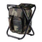 Camouflage Insulated Cooler Backpack Chair - Foldable Stool for Picnics & BBQ