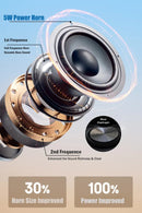 Pink Retro Record Player Style Bluetooth Speaker - Portable Wireless Turntable Design Audio