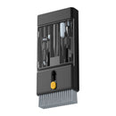 Black 22-in-1 Electronics Cleaning Kit - for Keyboards, Airpods, Laptops, Cell Phones, Cameras