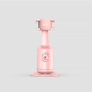 Pink AI Smart Auto Tracking Phone Holder - 360° Rotation Face & Body Tracking Mount
