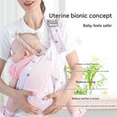 Ergonomic Baby Sling Carrier - Breathable Mesh Wrap for Newborns & Toddlers (Gray Bear)